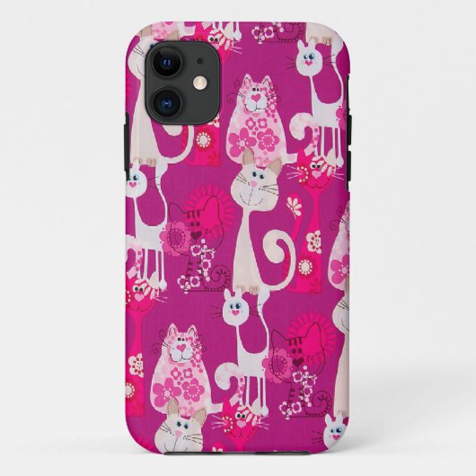 ファンキーなおもしろいのカッコいい猫のiPhone 5 Case-Mate iPhoneケース (裏面)