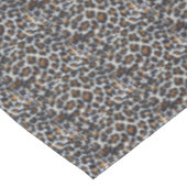 ファンキーなおもしろいの柔らかいヒョウのプリントパターンオリジナル テーブルクロス (アングル)