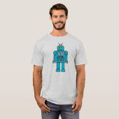 ファンキーなおもちゃのロボット Tシャツ (正面フル)