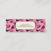 ファンキーなお母さんのテレホンカード コーリングカード (裏面)