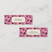 ファンキーなお母さんのテレホンカード コーリングカード (正面/裏面)