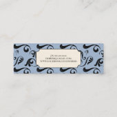 ファンキーなお母さんのテレホンカード コーリングカード (裏面)