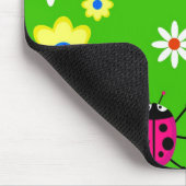 ファンキーなてんとう虫 マウスパッド (コーナー)