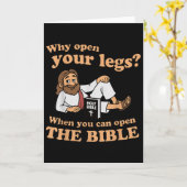 ファンキーなイエスよ、足を開かずに開けるところがあるじゃないか カード (黄色い花)