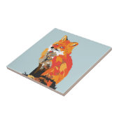 ファンキーなキツネ タイル (側面)