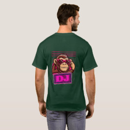 ファンキーなキャラクタモンキーのグラフィックTシャツ Tシャツ
