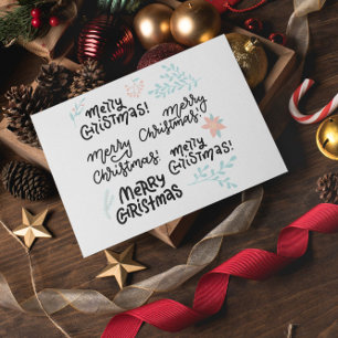 ファンキーなクリスマスイブを！ ポストカード