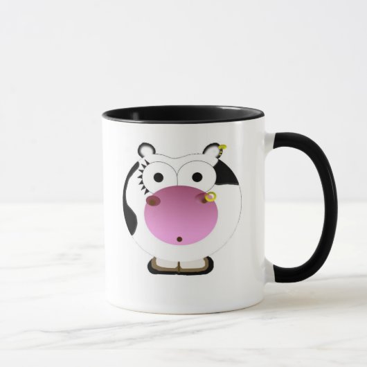 ファンキーなゴシック様式Mooのマグ マグカップ (右)