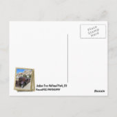 ファンキーなジョシュアツリーのポストカード! ポストカード (裏面)