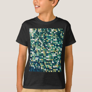ファンキーなスパンコール Tシャツ