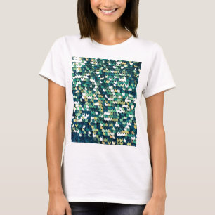 ファンキーなスパンコール Tシャツ