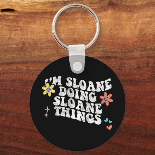 ファンキーなスローンが、スローンらしくて、笑えるマザー 達 キーホルダー (正面)