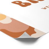 ファンキーなダaisyちゃん 1歳の誕生日パーティーへ ようこそ！ ポスター (角)