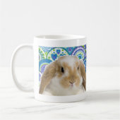 ファンキーなバニー コーヒーマグカップ (左)