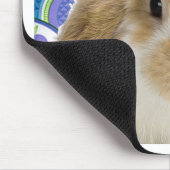 ファンキーなバニー マウスパッド (コーナー)