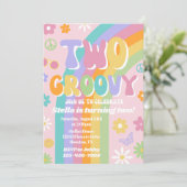 ファンキーなバースデー・パーティーのご招待 招待状 (スタンド正面)