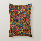 ファンキーなパターン アクセントクッション (正面(垂直))