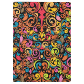 ファンキーなパターン クリップボード (裏面)