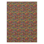 ファンキーなパターン テーブルクロス (正面)