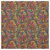 ファンキーなパターン ファブリック (見本)