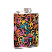 ファンキーなパターン フラスク (右)
