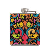 ファンキーなパターン フラスク (裏面)