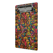 ファンキーなパターン ミニクリップボード (アングル2)