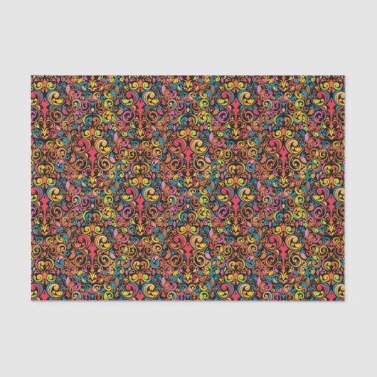 ファンキーなパターン 薄葉紙 (正面)