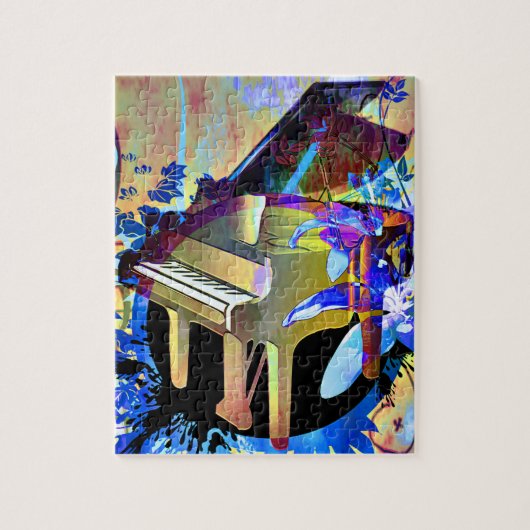 ファンキーなピアノ ジグソーパズル (縦)