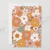 ファンキーなベイビー アドバイス＆予測カード 招待状 (裏面)