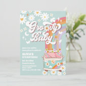 ファンキーなレインボーお誕生日会への招待状 招待状 (スタンド正面)