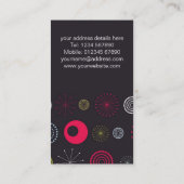 ファンキーなレトロの名刺 名刺 (裏面)