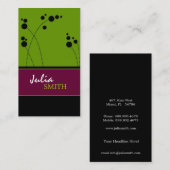 ファンキーなレトロの名刺 名刺 (正面/裏面)