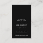 ファンキーなレトロの名刺 名刺 (裏面)