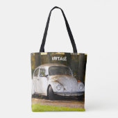 ファンキーなヴィンテージのバッグ トートバッグ (裏面)