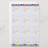 ファンキーな五十年代 便箋 (正面/裏面)