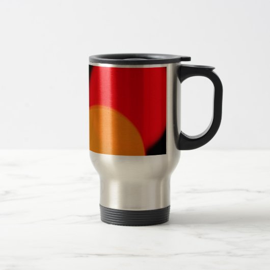 ファンキーな円のタンブラー トラベルマグ (右)