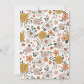 ファンキーな卒業生: 遠い卒業式の招待状 招待状 (裏面)