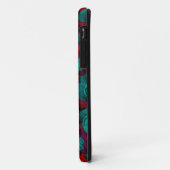 ファンキーな太字のバラ柄モノグラム Case-Mate iPhoneケース (裏面/左)