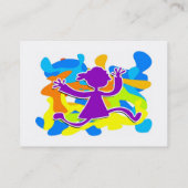 ファンキーな子供、 名刺 (裏面)