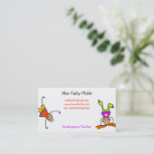 ファンキーな子供 名刺 (スタンド正面)