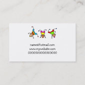 ファンキーな子供 名刺 (裏面)