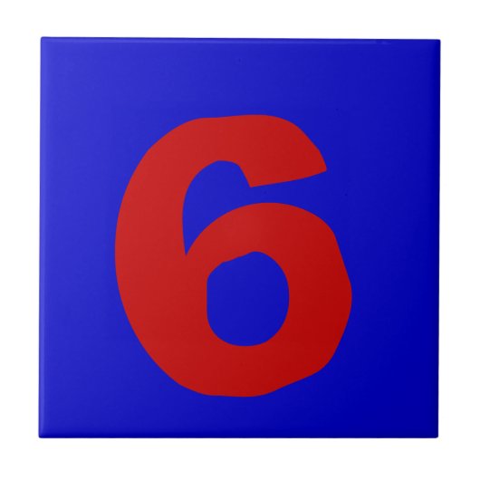 ファンキーな屋家番号 タイル (正面)