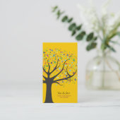 ファンキーな木の名刺の芸術のグラフィックデザイナー 名刺 (スタンド正面)