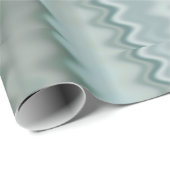 ファンキーな水の任意ジグザグ形のフラクタルパターン ラッピングペーパー (ロールコーナー)