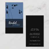 ファンキーな点の名刺 名刺 (正面/裏面)