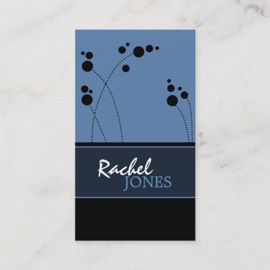 ファンキーな点の名刺 名刺 (正面)