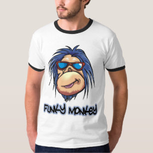 ファンキーな猿のTシャツ Tシャツ