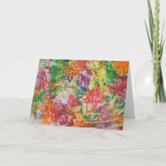 ファンキーな色 カード (正面)