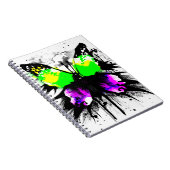 ファンキーな蝶ノート ノートブック (右側)